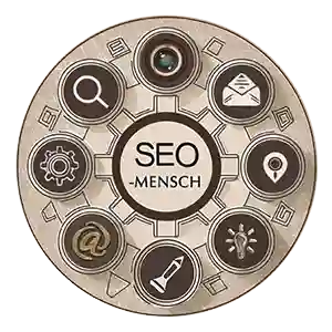 SEO-mensch by Arye Vieder round logo